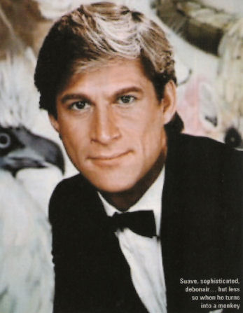 Simon MacCorkindale as Jonathan Chase in Manimal