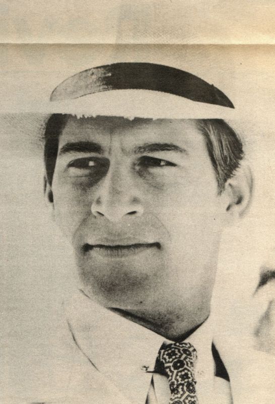 Simon MacCorkindale as Simon Doyle in Death on The Nile