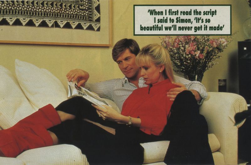 Simon MacCorkindale and Susan George