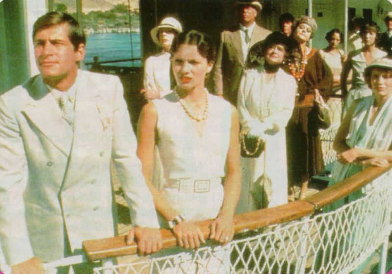 Simon MacCorkindale as Simon Doyle in Death on The Nile