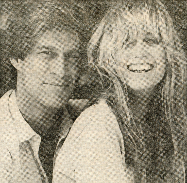 Simon MacCorkindale and Susan George