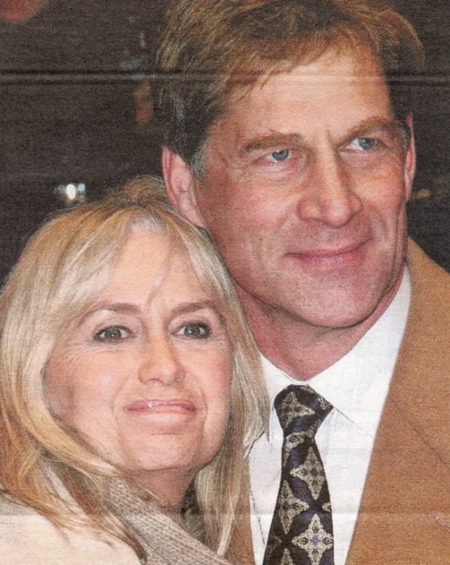 Simon MacCorkindale and Susan George