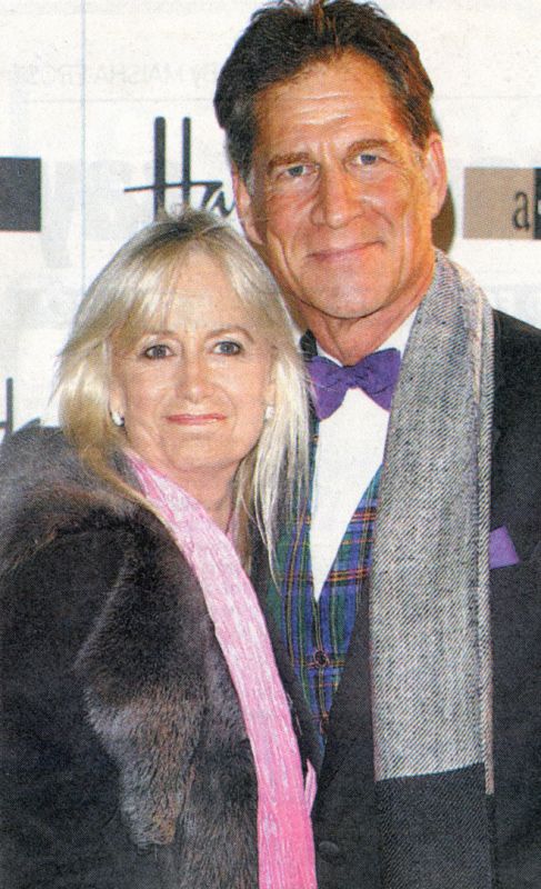 Simon MacCorkindale and Susan George