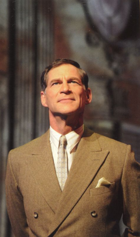 Simon MacCorkindale as Captain Von Trapp in The Sound of Music