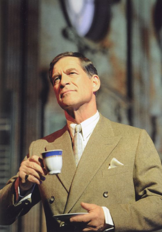 Simon MacCorkindale as Captain Von Trapp in The Sound of Music