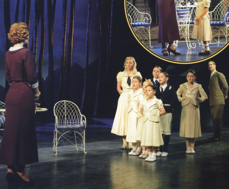 Simon MacCorkindale as Captain Von Trapp in The Sound of Music