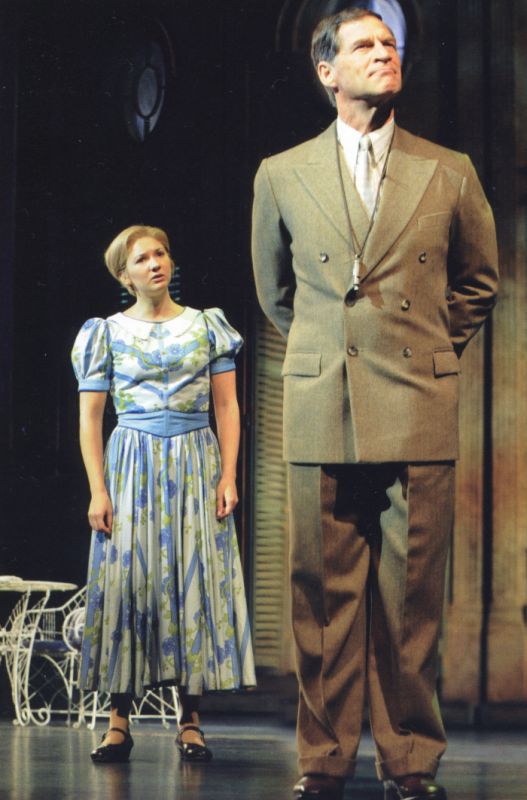 Simon MacCorkindale as Captain Von Trapp in The Sound of Music