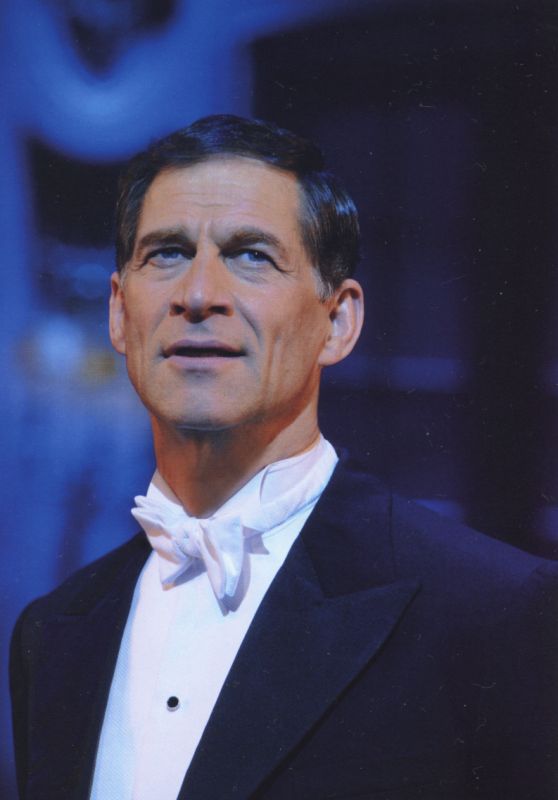 Simon MacCorkindale as Captain Von Trapp in The Sound of Music