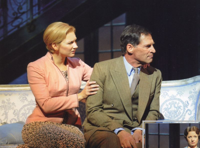 Simon MacCorkindale as Captain Von Trapp in The Sound of Music