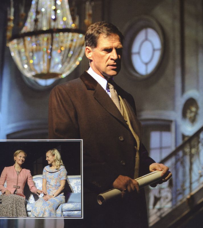 Simon MacCorkindale as Captain Von Trapp in The Sound of Music