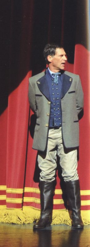 Simon MacCorkindale as Captain Von Trapp in The Sound of Music