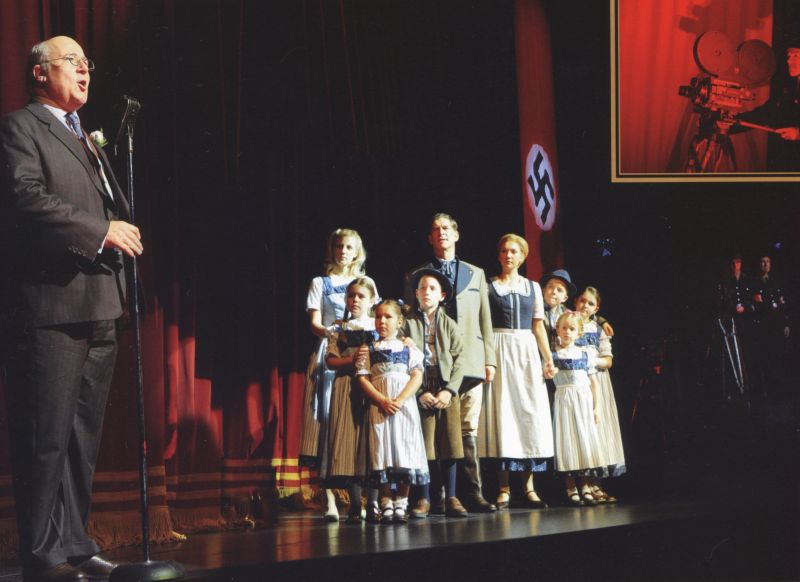 Simon MacCorkindale as Captain Von Trapp in The Sound of Music