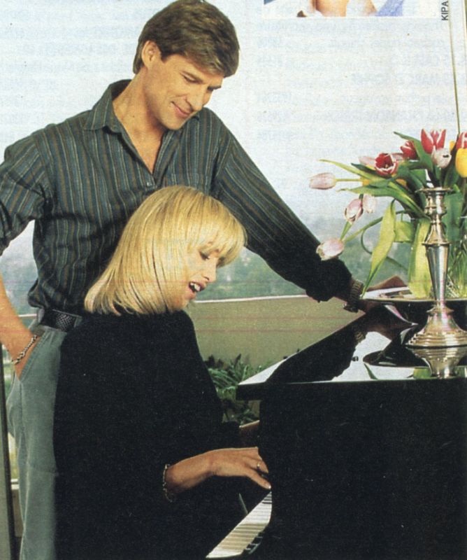 Simon MacCorkindale and Susan George